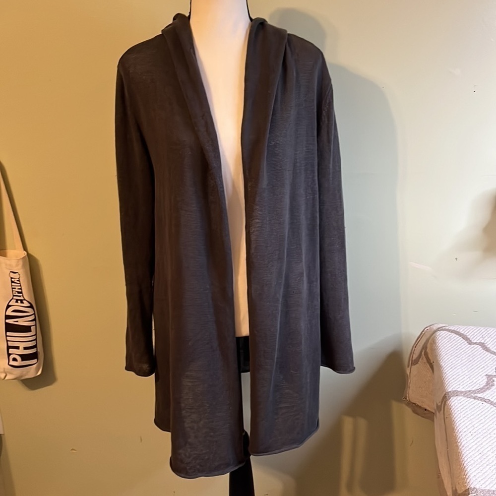 Eileen Fisher Hooded Cardigan